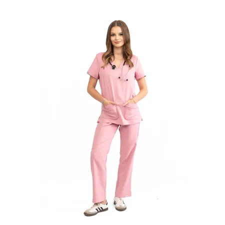 Spodnie medyczne SCRUBS MEDI TEDDY - COSTA DUSTY ROSE